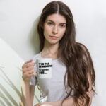 T’as pas de moustache ? • Mug Blanc Brillant