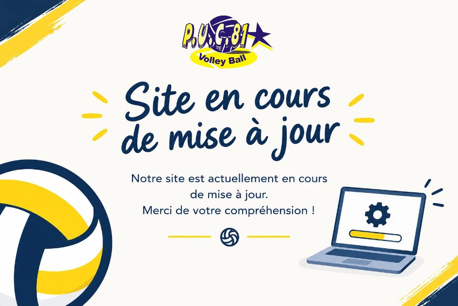 🏐 Notre site fait peau neuve !